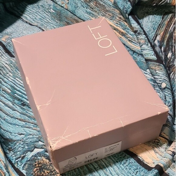 Loft Women's Size 7.5 Brown Terrain Kourtney Wooden 3.5" Wedge Gladiator Sandals - Picture 11 of 12